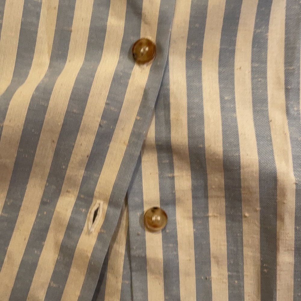 Sezane Blue Striped Sleeveless Top - Picture 4 of 8